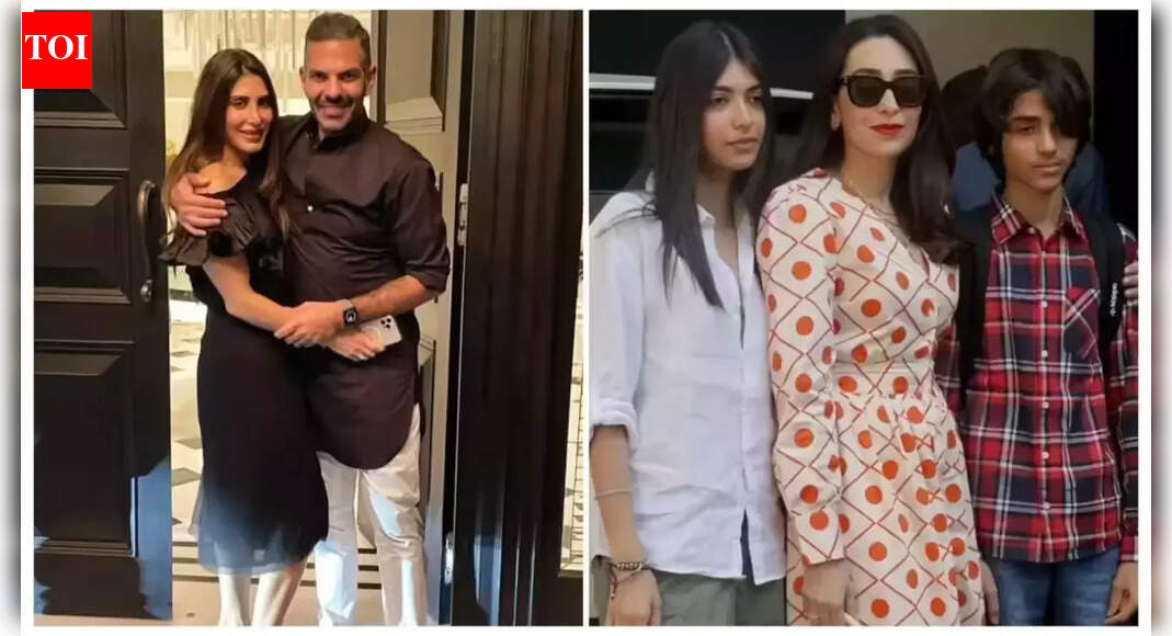 <div>Sanjay Kapur's mother, Rani Kapur, supports Karisma</div>