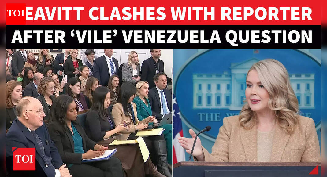 ‘Don’t Cherry Pick’: Leavitt Blasts Reporter Over Maduro-Honduras Comparison | Watch