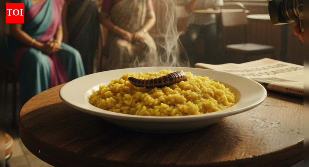 Bengaluru: Airport café staff booked over worm in food, youth alleges false extortion case