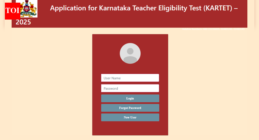 Karnataka TET Hall Ticket 2025 out: Download admit card now