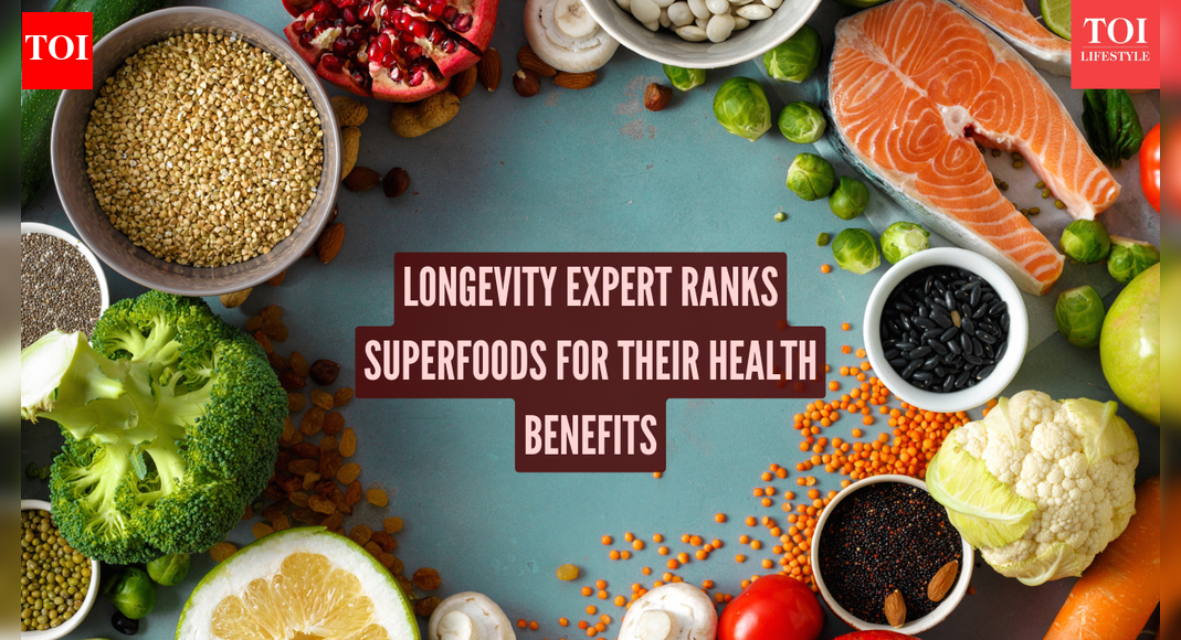 Eat for longevity: Expert rated top superfoods that boost heart, brain, and muscle health