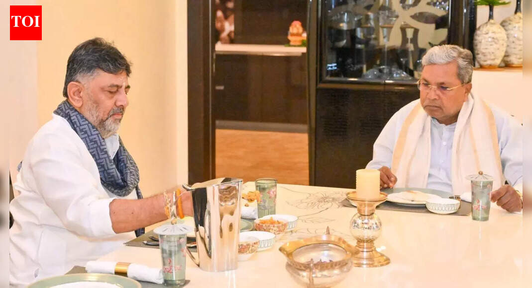 'If high-command calls ...': D K Shivakumar, Siddaramaiah show united front amid power tussle; inside breakfast meet 2.0