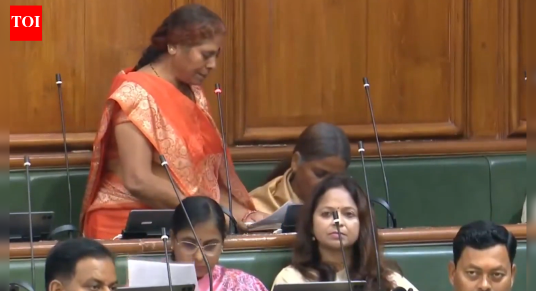 First-day jitters in Bihar assembly: JD(U)’s Vibha Devi fumbles reading oath; Nawada winner seeks help on House floor
