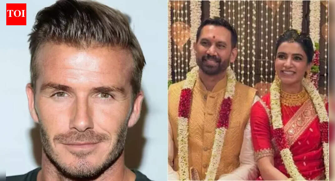 David Beckham sends love to newlyweds Samantha Ruth Prabhu and Raj Nidimoru; 'Citadel' actress REACTS