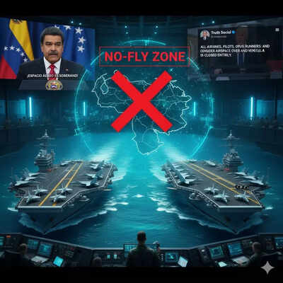 Venezuela denuncia una “amenaza colonialista” tras la orden de Trump de cerrar el espacio aéreo