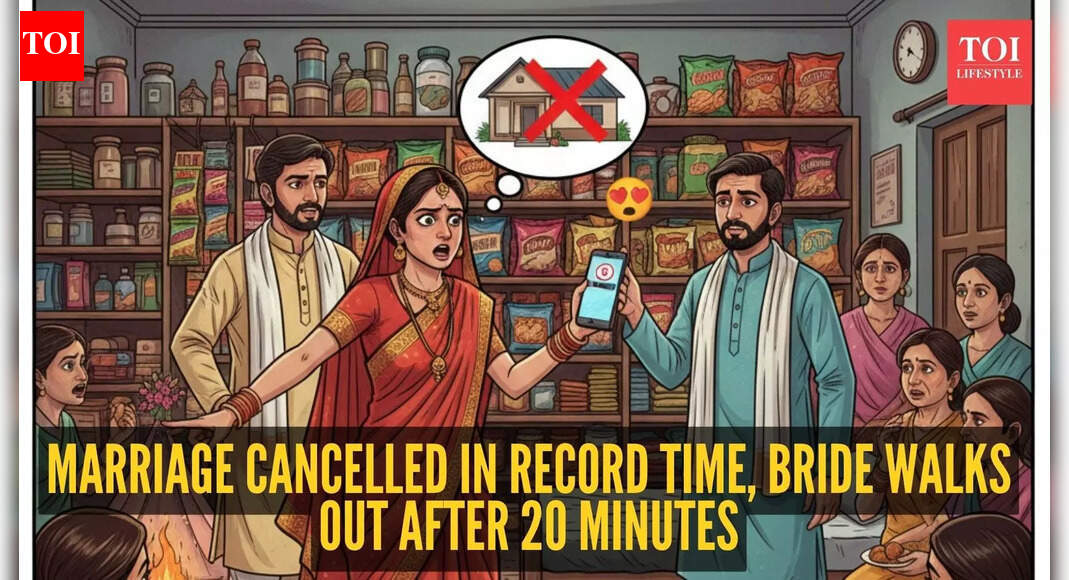 20-minute marriage! Bride unsubscribes after seeing groom’s home