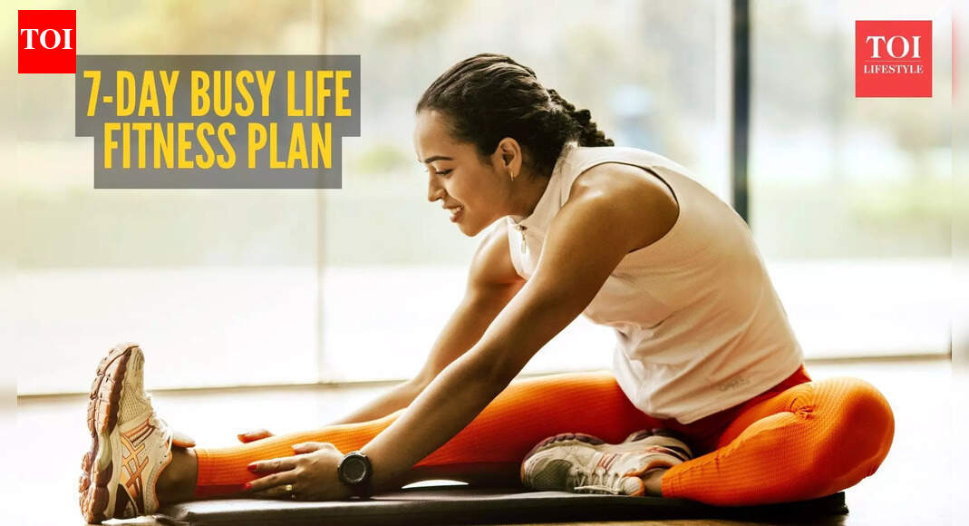 Daily fitness in 15 minutes: 7-day busy schedule workout plan that actually works
