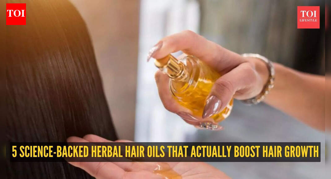 5 herbal hair oils for hair growth that are backed up by science