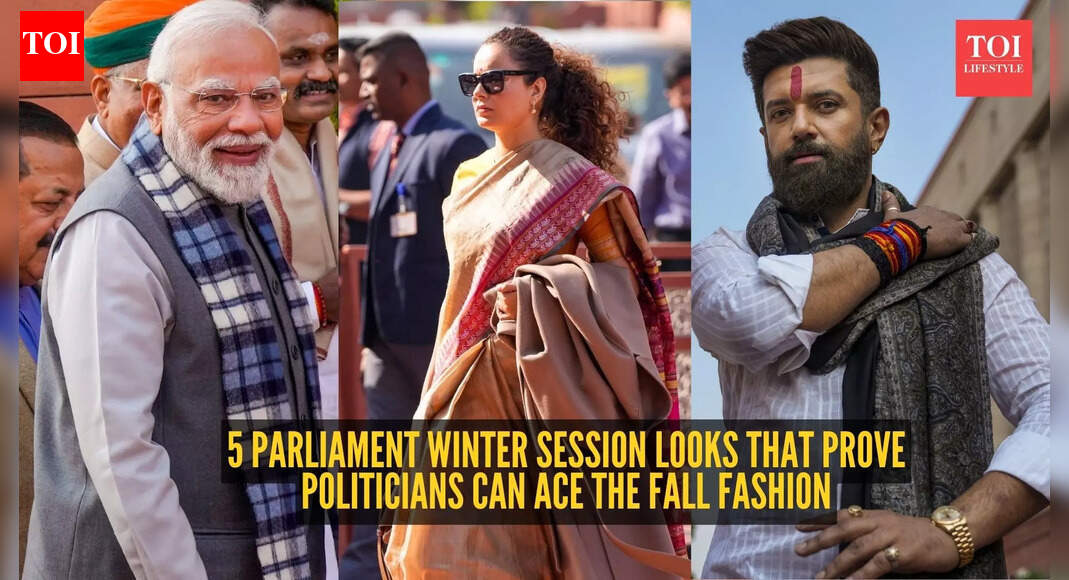 Parliament Winter Session: 5 best looks of Indian politicians