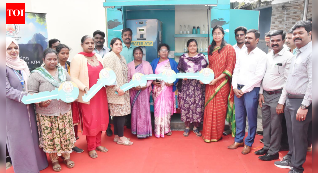 Nilgiris starts replacing old water ATMs