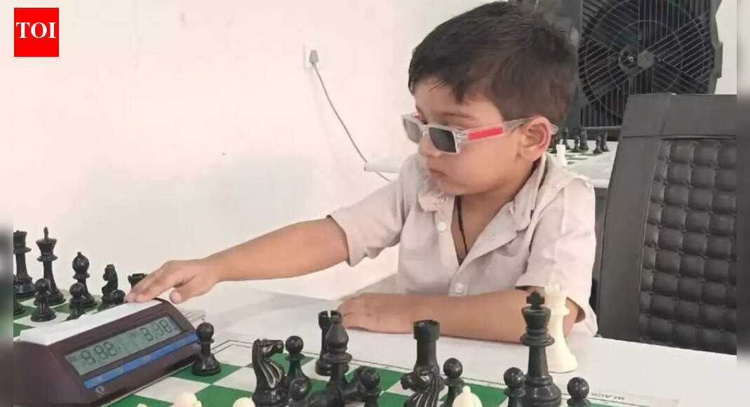 Meet the 3-year-old Sarvagya Singh Kushwaha becomes the youngest ever rapid-rated chess player