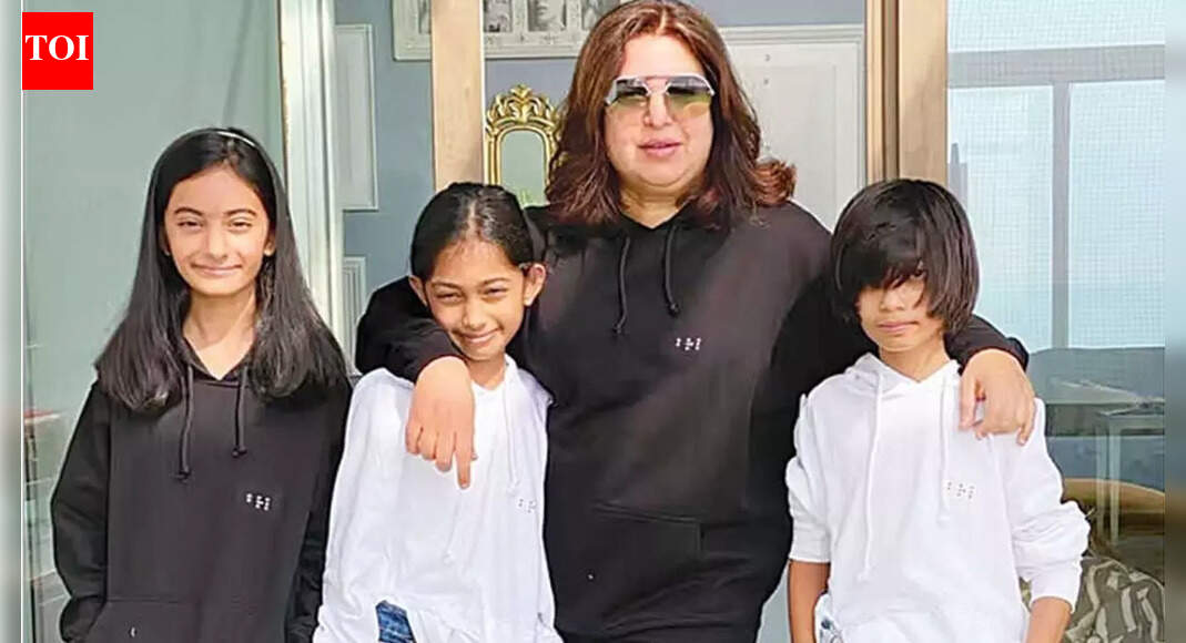 Farah Khan was advised to reduce one baby when she concieved triplets via IVF: 'The doctor said it was risky'
