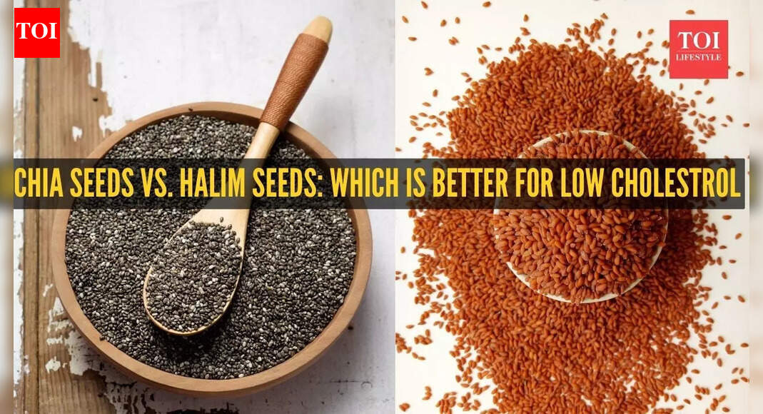 Chia seeds vs halim seeds: Which one is actually better for lowering high cholesterol?