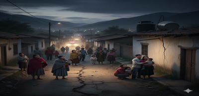 Fuerte temblor sorprende a comunidades en la frontera México–Guatemala