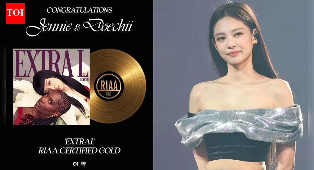 BLACKPINK Jennie breaks K-pop solo records with fourth RIAA Gold Certification for 'ExtraL'