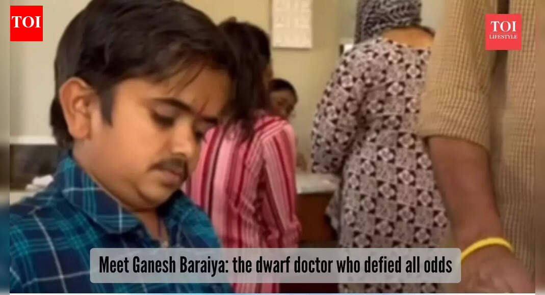 Meet Ganesh Baraiya, the 3 feet tall doctor who went from being denied MBBS to winning a Supreme Court battle