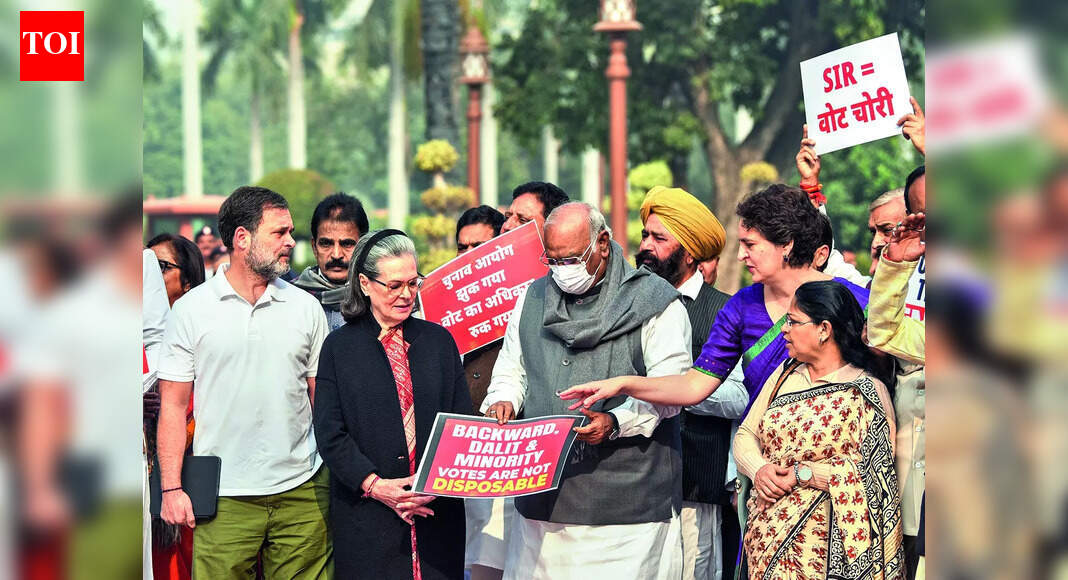 Parliament truce: Govt agrees to SIR debate on Dec 9; Rijiju blames oppn for logjam