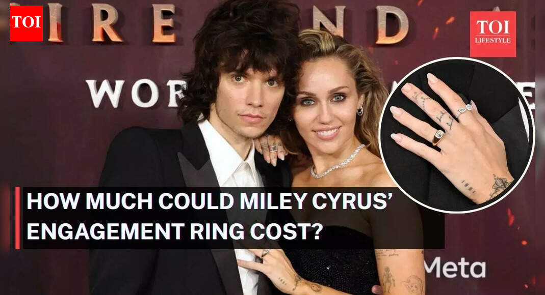 Miley Cyrus’ bespoke engagement ring may be worth $450K