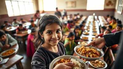 Midday meal scare: Madhya Pradesh school kids refuse to eat as frog found in lunch
