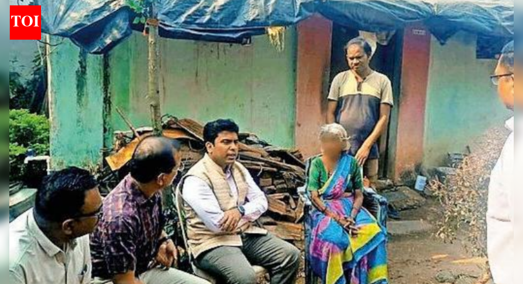 'Don’t need anything for myself': 1972 rape survivor ‘Mathura’ seeks work for her sons; Chandrapur DC hands over Rs 8L cheque