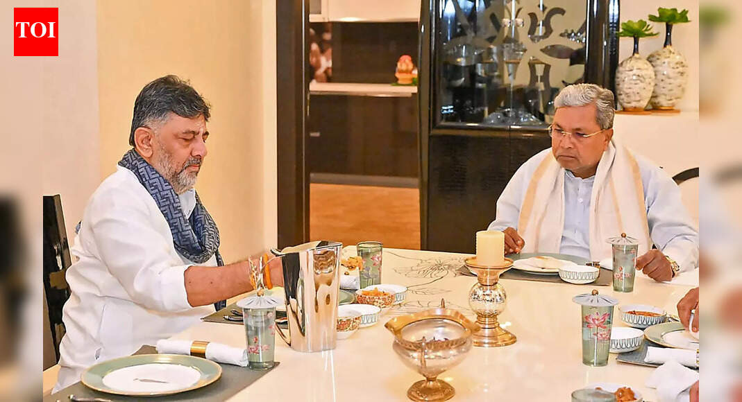 Breakfast meet 2.0: It is all ‘naati koli’ diplomacy and brotherly love between DK Shivakumar and Siddaramaiah