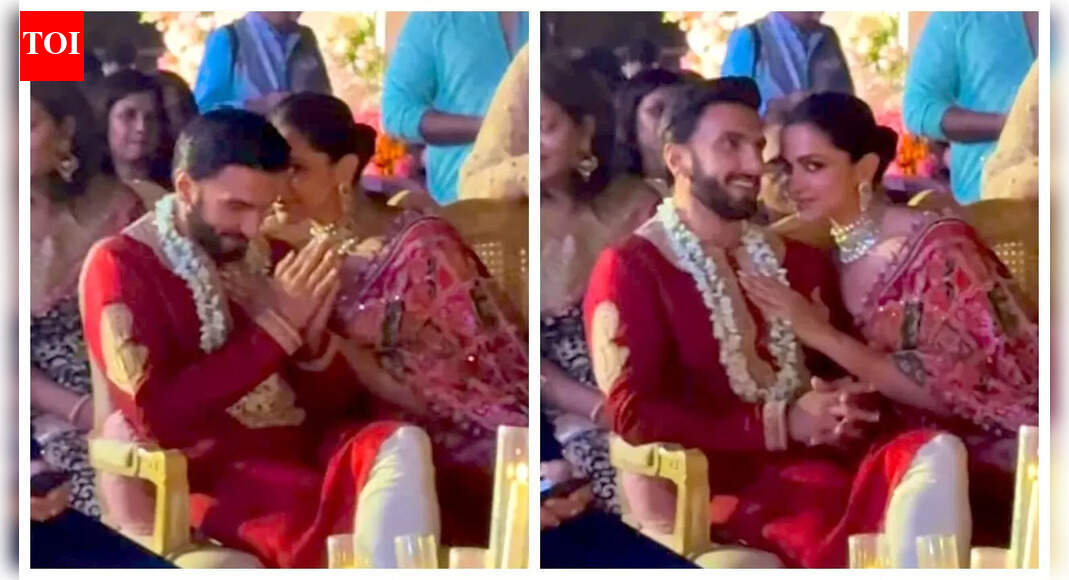 Ranveer and Deepika attend family wedding in Goa - WATCH