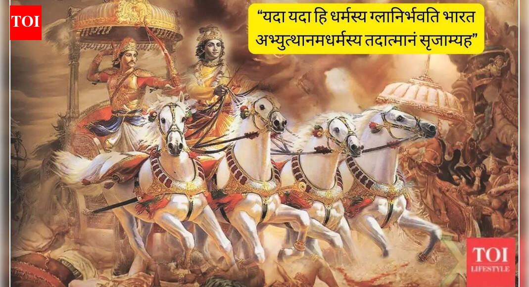 Gita ka Gyaan for today: 5 soul-shifting truths Krishna reveals through “Yada Yada Hi Dharmasya