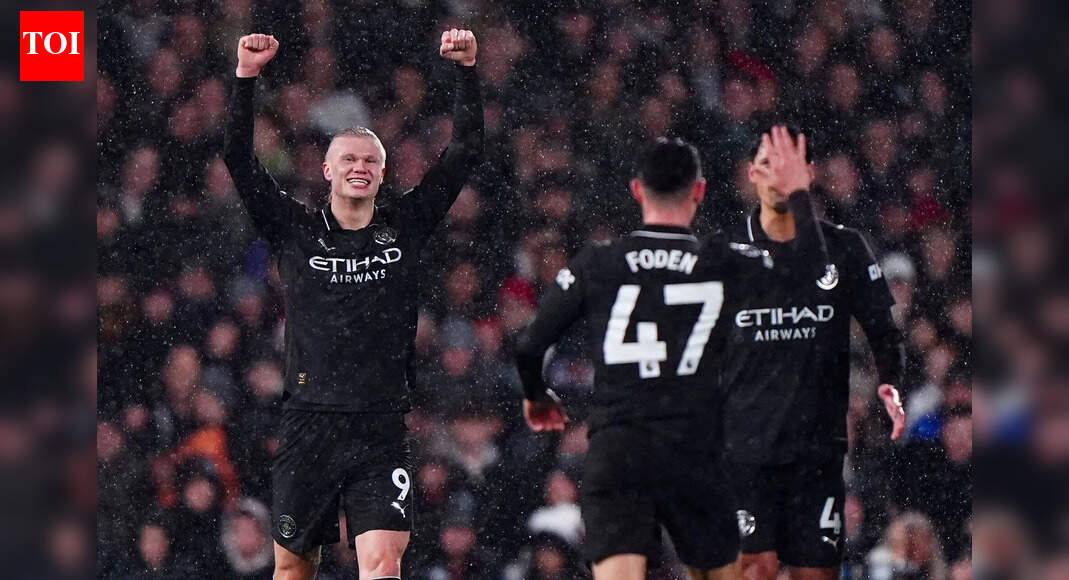 Fastest to 100 goals: Haaland smashes EPL record as City survive 5–4 thriller