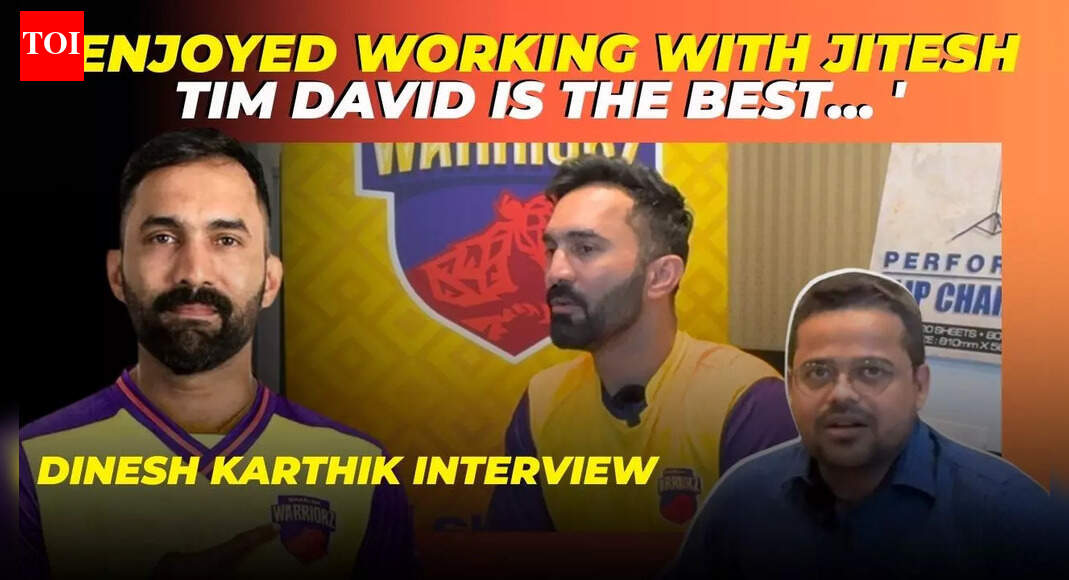 Dinesh Karthik Interview: Why Tim David is the world's best, on Jitesh Sharma, ILT20 and more