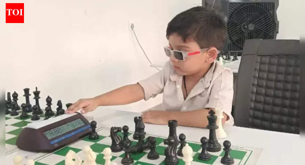 At 3 yrs old, Sarvagya becomes world’s youngest FIDE-rated chess player