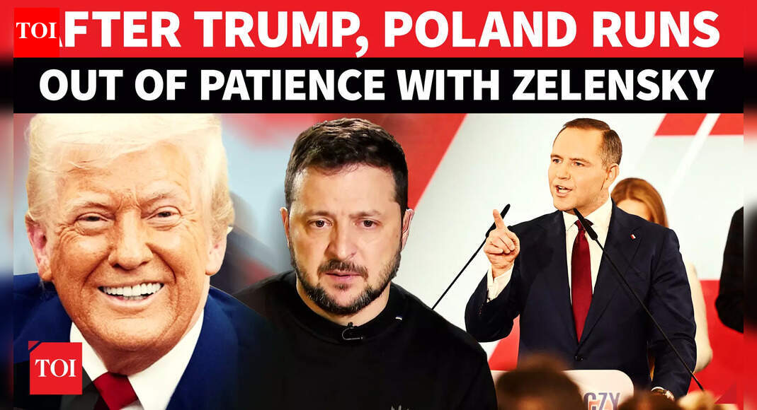 Polish President Bashes Zelensky After Trump; Dumps New Demands
