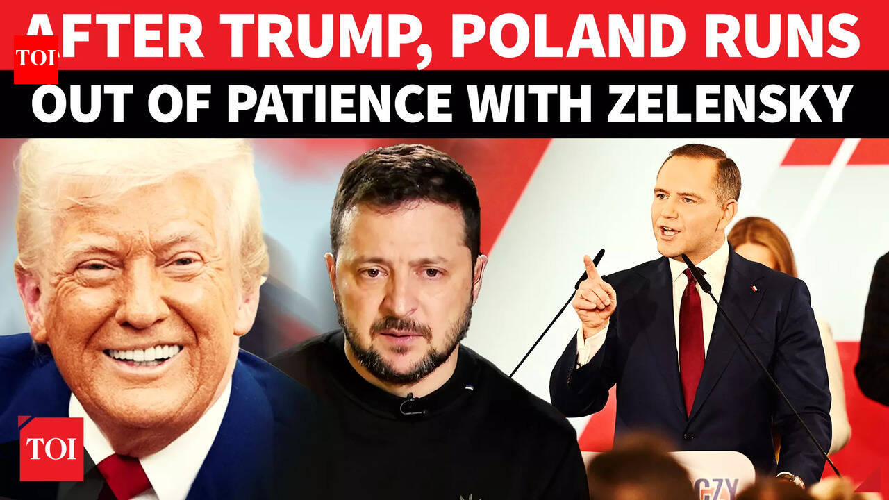 Polish President Bashes Zelensky After Trump; Dumps New Demands