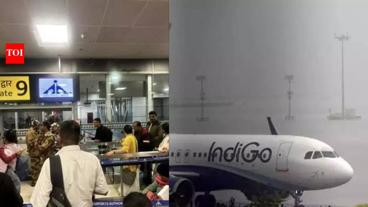 Indigo Flight Cancelled News: Crew crunch hits IndiGo, Over 70 flights  cancelled, chaos at Mumbai, Bengaluru and Hyderabad airports | Bengaluru  News - The Times of India