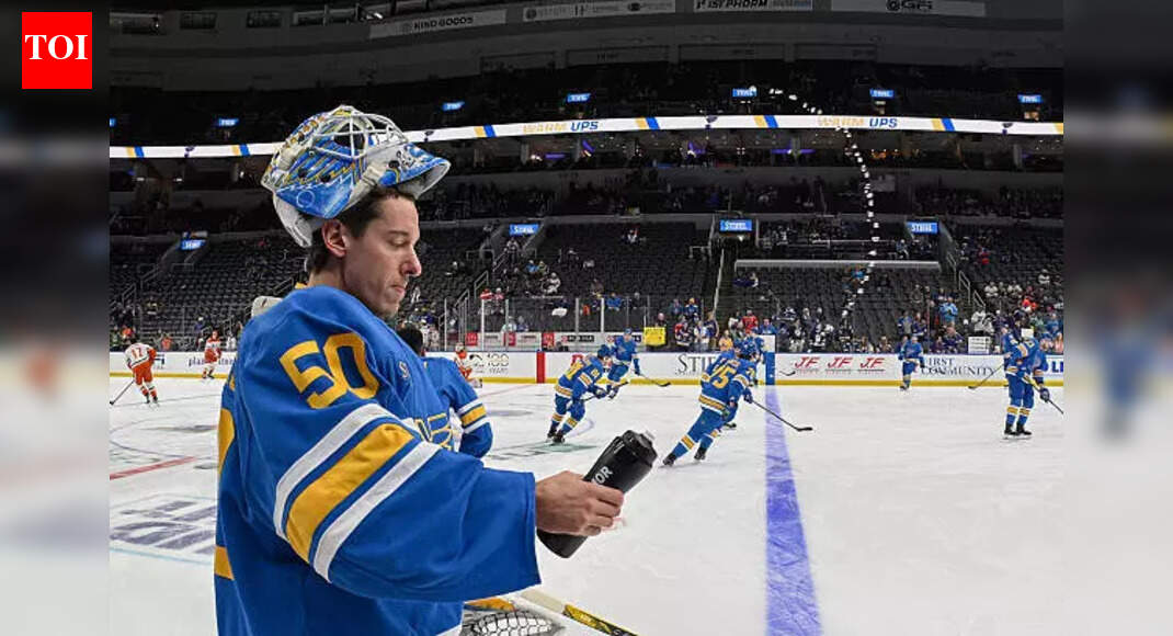 NHL Update: Jordan Binnington explains emotions after being pulled by Blues coach Jim Montgomery