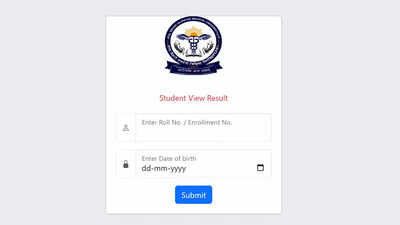ABVMU result 2025 released at abvmuup.edu.in; check direct link here