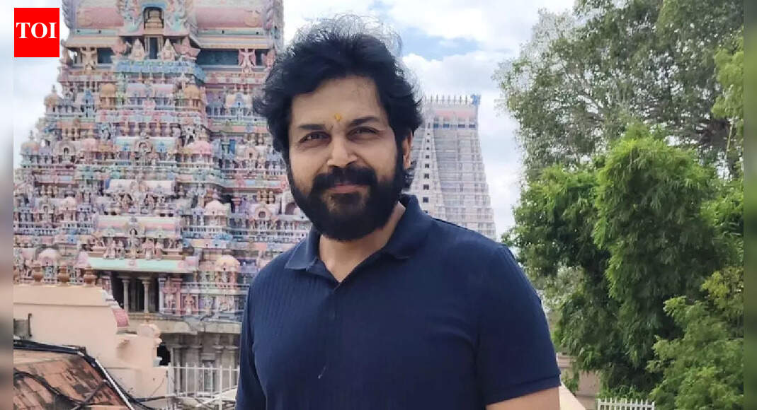 Karthi visits Srirangam Temple; assures Nadigar Sangam issue will end, praises Vijay's political entry
