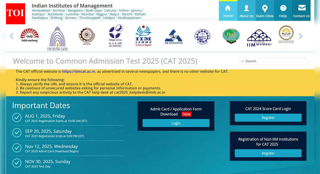 CAT 2025 provisional answer keys to be released tomorrow, how to download slot-wise PDF from iimcat.ac.in