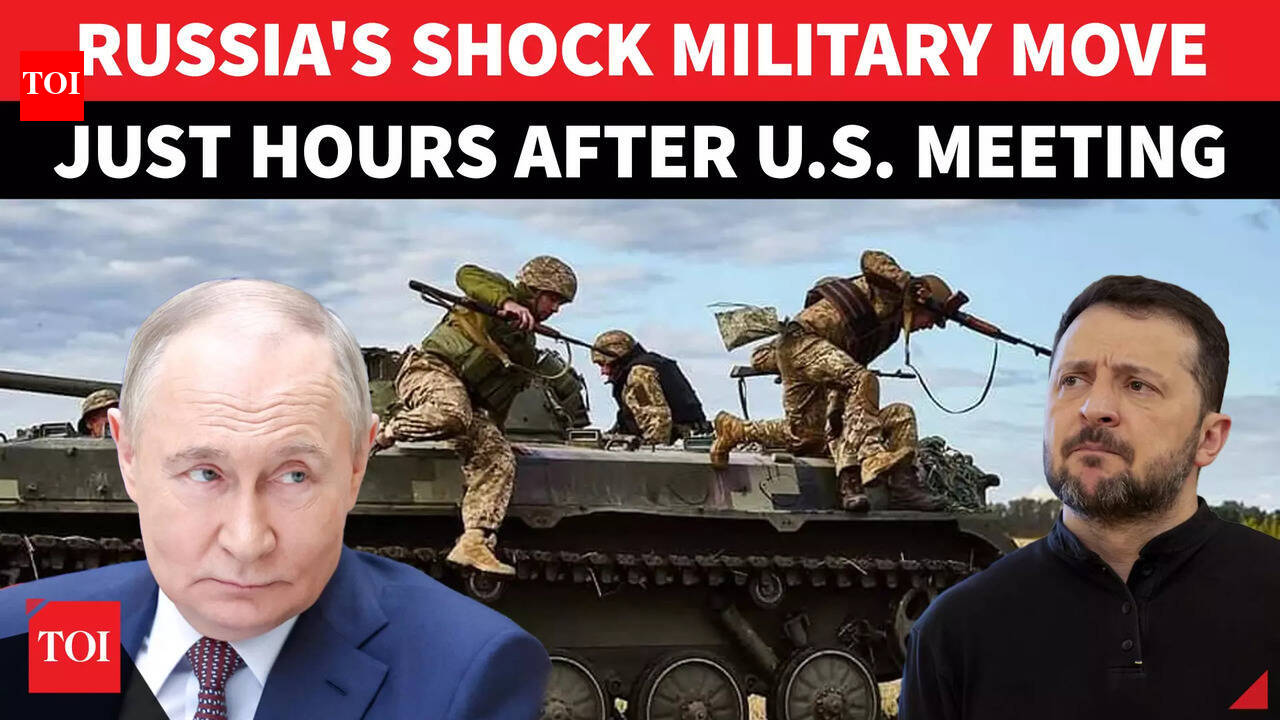 Putin's Shock Military Action As Americans Land In Moscow With Trump's ...