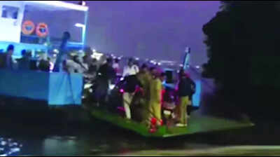 Early ramp drop on Ribandar-Chorao ferry jolts riders, no injuries reported