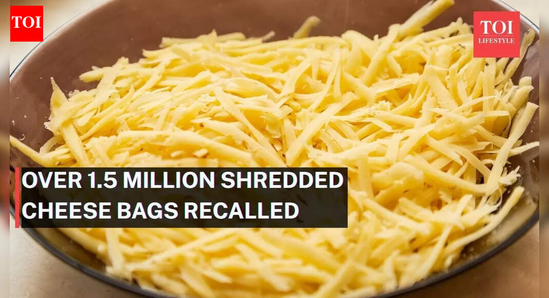 More than 1.5 million bags of shredded cheese sold at Walmart, Target recalled