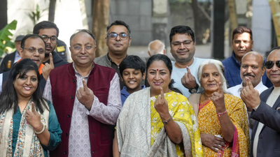  BJP loses 2 seats but gains momentum in vote share; AAP support weakens as civic map reshuffles