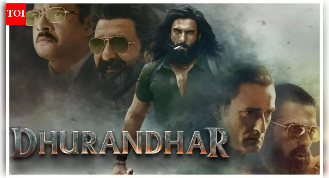 ‘Dhurandhar’ Day 1 advance booking report: Ranveer Singh starrer sees average response ahead of Friday release | – The Times of India