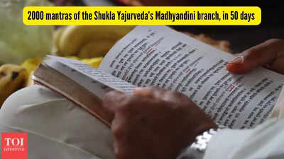 How Vedic chanting elevates the soul: Understanding the meaning behind Devavrat Mahesh Rekhe’s 50-day 'Dandakrama Parayanam'