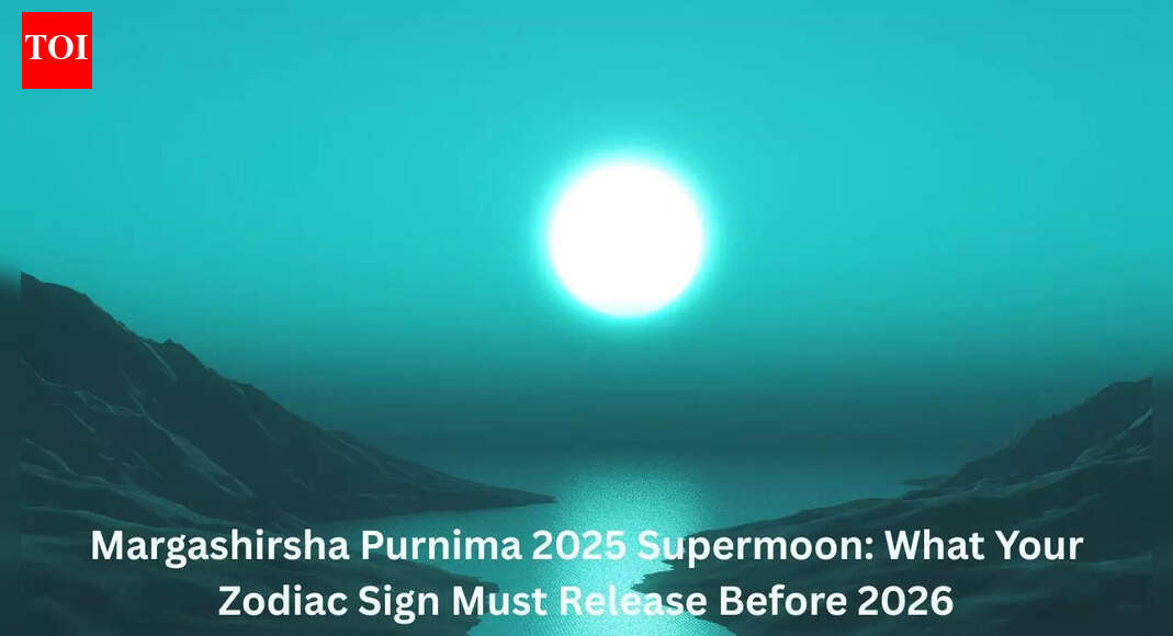 Margashirsha Purnima 2025 Supermoon: What Your Zodiac Sign Must Release Before 2026