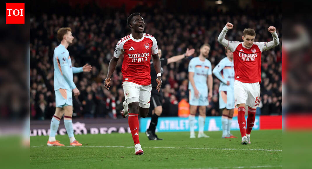 Premier League: Arsenal restore five-point lead as Chelsea stunned by Leeds