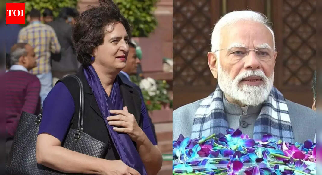'Why are you asking me? Ask them': Priyanka Gandhi Vadra on falling rupee; brings up PM Modi's remarks on Manmohan Singh