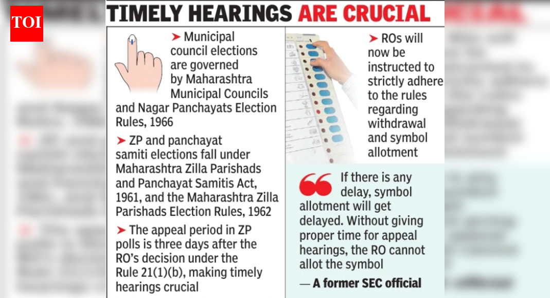 Maharashtra local body polls: Disruption for ZP & PS elections if rules not amended, says ex-poll officials