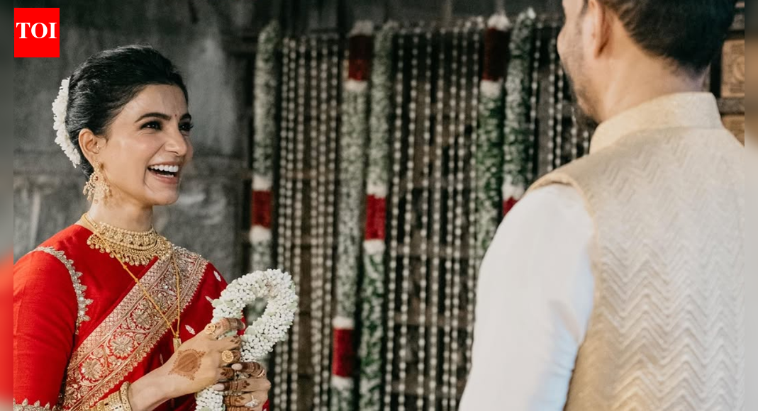 Samantha Ruth Prabhu Shares Unseen Wedding Photo with Raj Nidimoru: A Comedic Take on Marriage