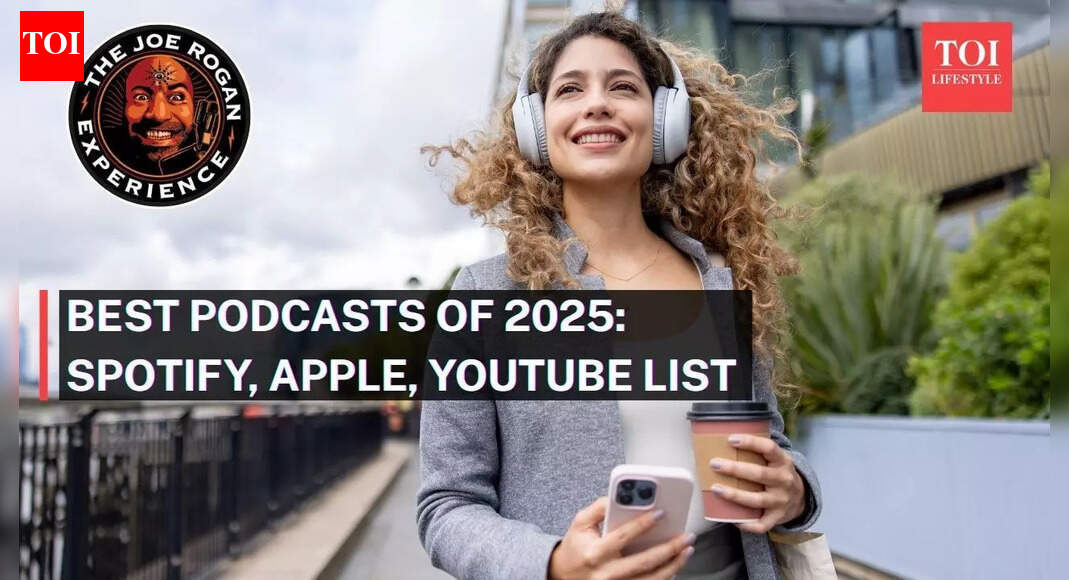 Top podcasts of 2025: Joe Rogan dominates the Spotify, Apple, YouTube list