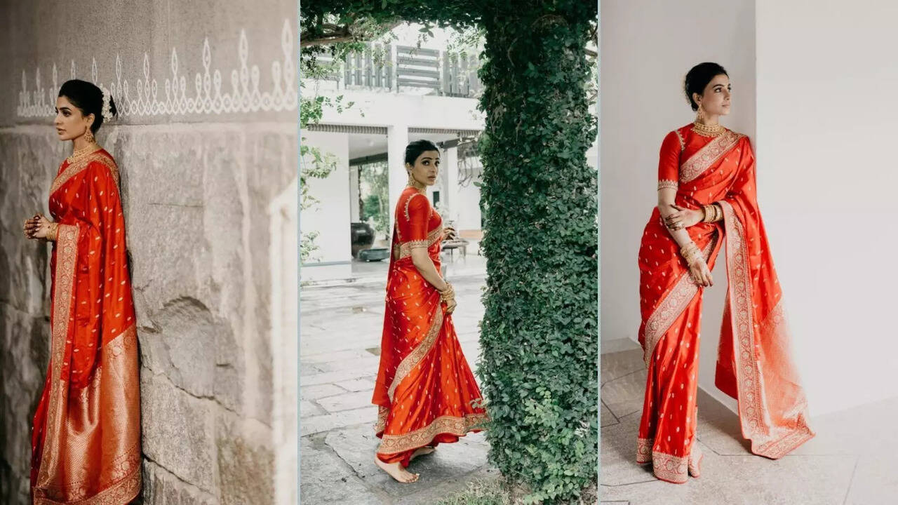 Samantha Ruth Prabhu’s Solo Wedding Portraits Capture Pure Grace and ...